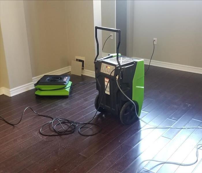 SERVPRO technology and equipment at work.