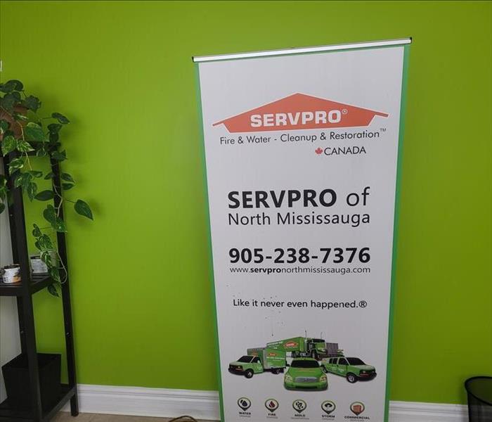 SERVPRO banner at event